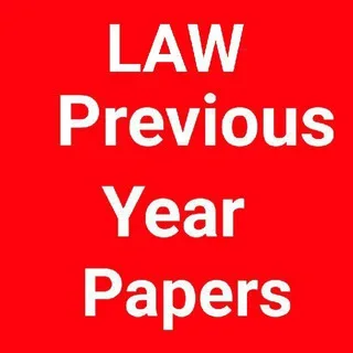 LAW Previous Year Papers banner