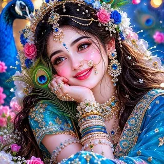 ✿༺ श्री राधाकृष्ण ༻✿ Radha Krishna banner