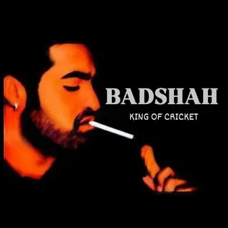 BADSHAH KING OF CRICKET banner