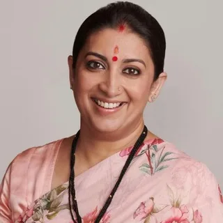 Smriti Irani Office banner