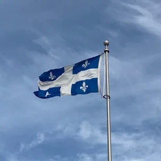 Непричёсанный Квебек, uncombed Quebec Canada banner