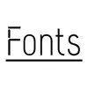 Fonts | Шрифты для дизайнеров banner