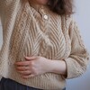 Meditative knitting banner