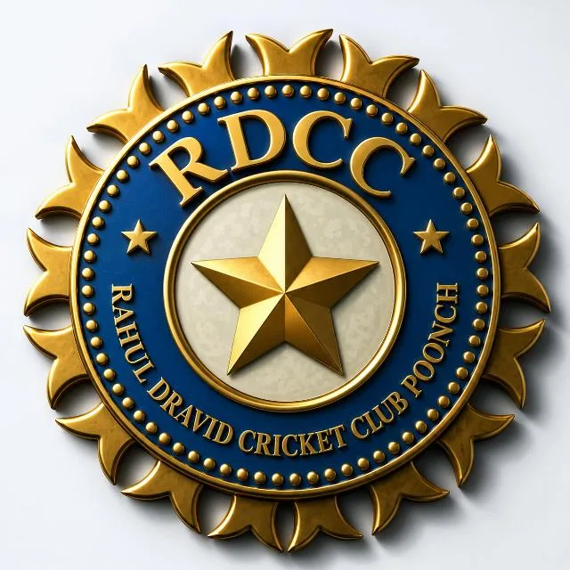 Rahul Dravid Cricket Club Official (RDCC) Poonch banner