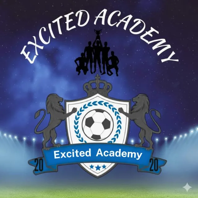 Excited Academy Football club banner