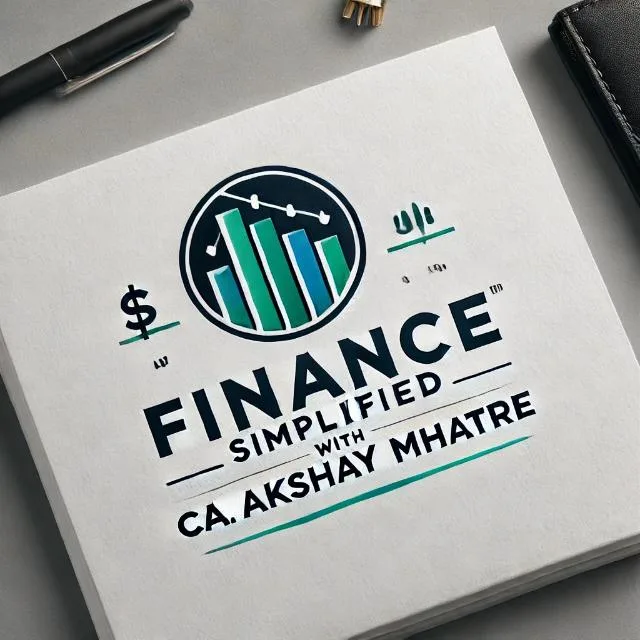 Finance Simplified with CA Akshay Mhatre banner