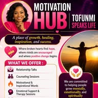 Motivation Hub 💖 | Tofunmi Speaks Life banner