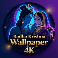 Radha Krishna HD Wallpaper 4K 🌸🦚 banner