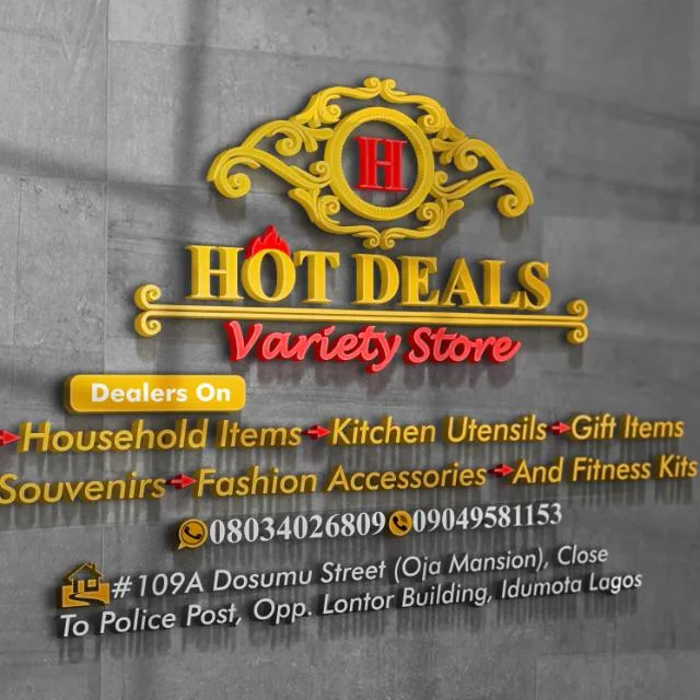 Hot Deals Variety Store banner