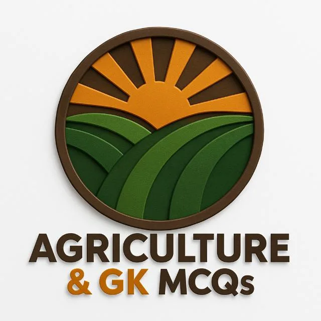 AGRICULTURE & Gk MCQs banner