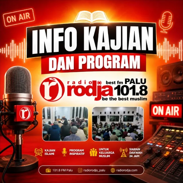 Radio Rodja Palu 101.8 FM banner
