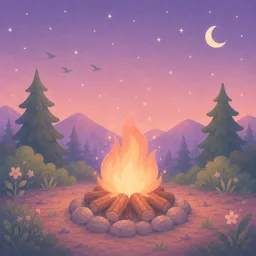 Fireside 🔥❤ banner