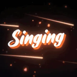 Singing banner