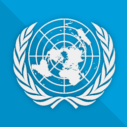 United Nations banner