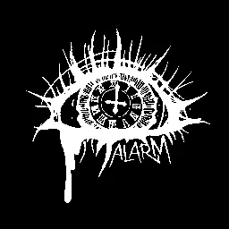 A L A R M banner