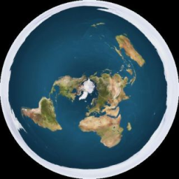 The Flat Earth banner
