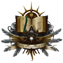 Artwork of Warhammer 40,000 banner