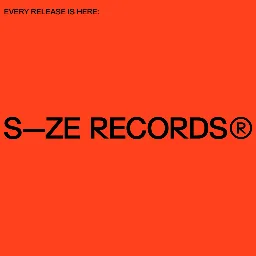 S—ZE RECORDS banner