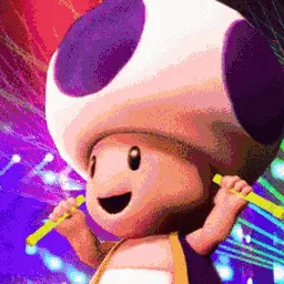 Mushroom Kingdom banner