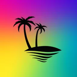 Rainbow Isle banner