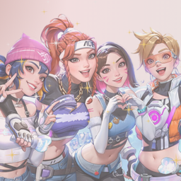 overwatch girliepops ♡ banner