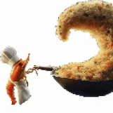 the flying rice banner