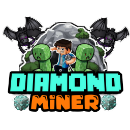💎 DiamondMiner • Minecraft Server banner