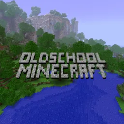 Old School Minecraft banner