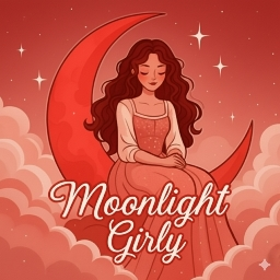 Moonlight girly banner