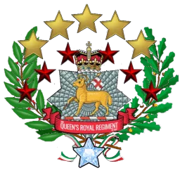 Queen's Royal Regiment banner