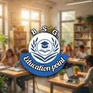 B.S.G. Education Point banner