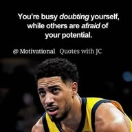 Motivational quotes with JC banner