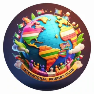 International friends club banner