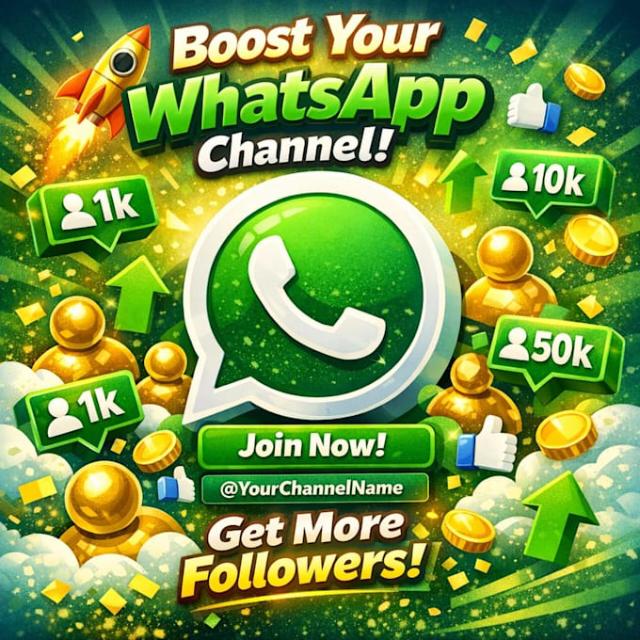 Whatsapp Channel Promotion banner