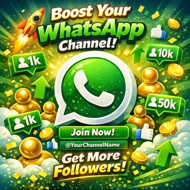 Whatsapp Channel Promotion banner