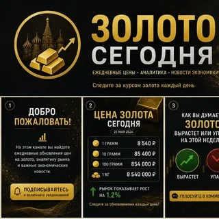 Золото Сегодня banner