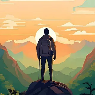 Hikers banner