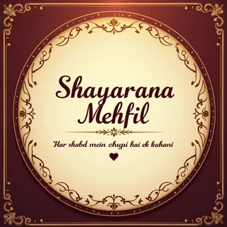 Shayarana Mahfil ❤️‍🩹 banner